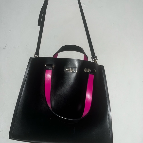 Kate Spade Arbour Hill Kyra Bag Pink and Leather - Picture 4 of 4